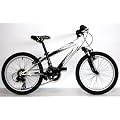 50,8 cm 20 Zoll Mountainbike Kinderfahrrad Spear Fighter schwarz wei� Shiman