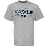 Reebok Ash Property Of Super Bowl XLIII T-shirt