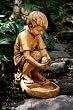 Discovery Boy w/Turtle Statue/Birdbath