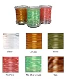 UTC Vinyl Rib Color: Amber; Size: Midge