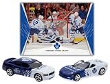 Upper Deck Toronto Maple Leafs 2007-08 NHL Home and Road Charger and Corvette 2 Pack with Team Action Card