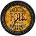 Folk 's Tonic Wonder Remedy Black Cascading Pub Style Wall Clock