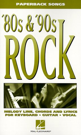 '80s and '90s Rock (Paperback Songs) - 