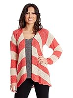 Lavand Chaqueta Punto (Coral / Crudo)