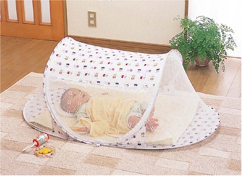 Cover image : 赤ちゃん用蚊帳 ベビー用ワンタッチネット ウサギ柄