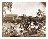 Civil War Photo (M): Petersburg Va. vicinity. Johnsons Mill on the Appomattox near Campbells Bridge; sol