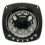 Product details for C. Plath Merkur VZF High-Speed Fixed-Mount Boat Compass (Black)