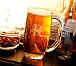 22oz Acrylic Monogram Beer Mug R 22oz Acrylic Monogram Beer Mug R