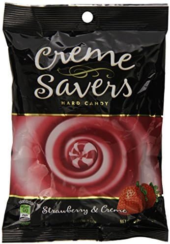 Creme Savers Hardcandy Strawberry Creme, 6 Ounce by Creme Savers