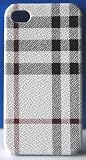 Koolshop Exquisite Designer Plaid Pattern Leather Back Case for iPhone 4 4g 4th generation – grey Review Koolshop Exquisite Designer Plaid Pattern Leather Back Case for iPhone 4 4g 4th generation – grey Review