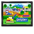Under Construction Large Gloss Black Personalized Print