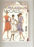 McCall's pattern 7543 (size 12 / bust 34)