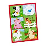 Barnyard Sticker Sheet (4) Party Supplies