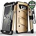 Samsung Galaxy Note 7 Case, Zizo Bolt Cover with [.33m 9H Tempered Glass Screen Protector] Included [Military Grade] Armor Case Kickstand Holster Belt
