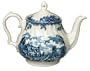 Churchill China Brook Blue Tea Pot