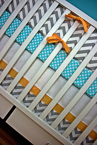 Modified Tot Crib Bedding, Sweet Mango