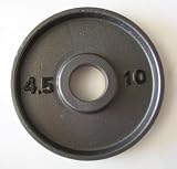10 lb. Grey Olympic Plates (Pair)