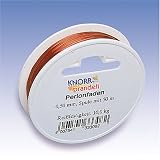 Eigenschaften KnorrPrandell / Gütermann / KnorrPrandell 2237023 - Perlonfaden 0,25mm rubinrot, 50 meter/Rolle