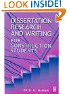 Dissertation Research and Writing for Construction Students