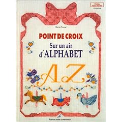 Point de croix -s/air d'alphabet