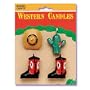 Western Cakes Candles - Cowboy Boots, A Hat AND A Cactus