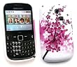 Emartbuy Samsung S3350 Chat 335 Lcd Screen Protector E Gel Cover Rosa Blossom