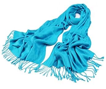 Warm U Femmes pur bambou naturel Echarpe fibre de bambou Motif