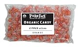Pure Fun Organic Candy Orange Citrus Slices, 48-Ounce Packages