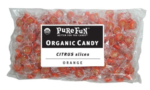 Pure Fun Certified Organic Bulk Orange Slice Citrus Slices, 48-Ounce Unit by Pure Fun
