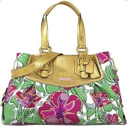 Coach Limited Edition Madison Floral Business Carryall Bag Purse Tote
