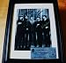 Beatles and Ed Sullivan Reprint Photo with Autographs and Concert Ticket