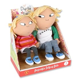 Charlie and Lola Poseable Talking Dolls