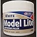 DELUXE MATERIALS Model Lite Balsa Filler, White: 240cc