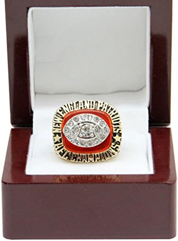 AFC 1985 Newengland Patriots Championship Ring Fans Souvenirs