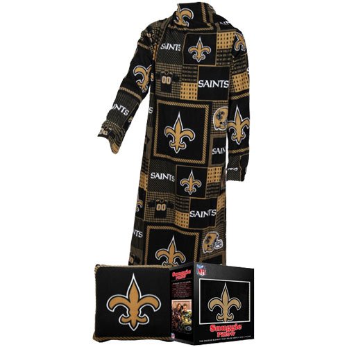 New Orleans Saints Snuggie Pillow