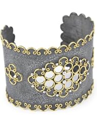 Stella Flame "Alhambra" Filigree Cuff Bracelet