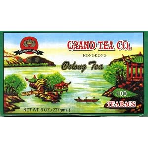 Grand Oolong Tea 100 Tea Bags (8 OZ.)