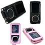 PCMICROSTORE Brand Microsoft Zune 4gb 8gb Premium Leather Case with Rotating Belt Clip
