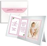 "Irish Baby Blessing" Personalized Baptism Christening Picture Frame Gift - girl