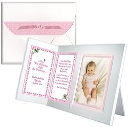 "Irish Baby Blessing" Personalized Baptism Christening Picture Frame Gift - girl