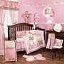 CoCaLo Zoey Crib Bedding 6-pc. Set - Pink