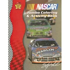 Nascar Photo Jumbo Coloring & Activity