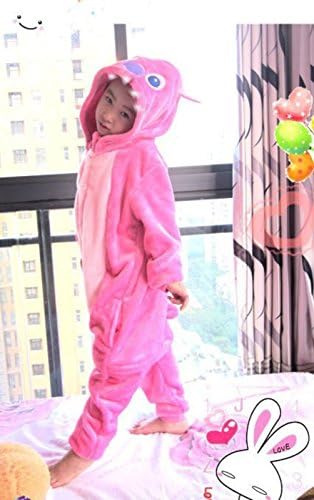 Anime Animal Koala Children Onesie Pajamas Pink Sleepwear (Size L)