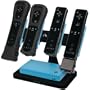 Quadruple Induction Charge Station for Wii Remote and DSi/DSi XL in Black