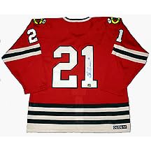 Stan Mikita Autographed Chicago Blackhawks Throwback Jersey