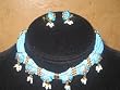 Women's Jewelry-Lakh Bead Necklace Set and Earrings In Multi Beads-3pc Set(Brand New) Free Shipping