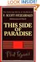 This Side of Paradise (The Cambridge Edition of the Works of F. Scott Fitzgerald)