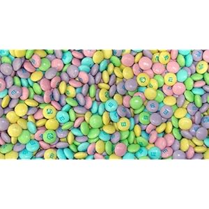 M&M Pastel Colors - Milk Chocolate, 5 lbs