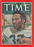 Jimmy Brown, Cleveland Browns Football Star by TIME Magazine. Size 8.00 X 10.00