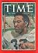 Jimmy Brown, Cleveland Browns Football Star by TIME Magazine. Size 11.00 X 14.00 Art Poster Print on Canvas
